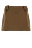 Miu Miu Mid-Rise Belted Mini Skirt