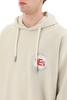 Emporio Armani Logo Patch Drawstring Hoodie