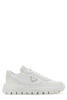 Prada Triangle-Logo Round-Toe Lace-Up Sneakers