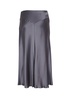 Alberta Ferretti Flared Hem Satin Midi Skirt