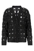 Alberta Ferretti V-Neck Button-Up Open-Knitted Cardigan