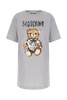 Moschino Teddy Bear Printed Crewneck Midi T-Shirt Dress