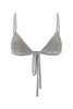 Alexander Wang Embellished Bikini Top