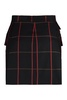 Vivienne Westwood High-Waist A-Line Checked Mini Skirt