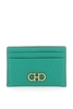 Ferragamo Gancini Logo Plaque Cardholder