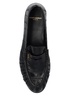 Saint Laurent Logo Plaque Slip-On Loafers