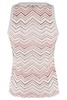 Missoni Zigzag Sequin-Embellished Scoop Neck Tank Top