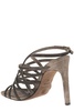 Brunello Cucinelli Crossover Strap Glitter Sandals