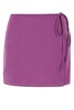 Reina Olga Tie-Detailed Wrap Skirt