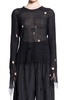 Uma Wang Semi-Sheer Distressed Jumper