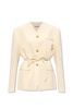 Nanushka Fem Belted Straight Hem Blazer