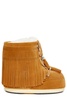 Alanui X Moonboot Fringed Round Toe Snow Boots