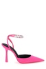 Alexander Wang Delphine 105 Logo Strap Pumps