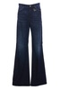 Dondup Logo-Patch Wide-Leg Jeans