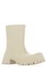 Balenciaga Woman Ivory Rubber Trooper Boots