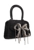 Self-Portrait Bow Embellished Micro Shoulder Bag