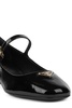 Prada Triangle-Logo Mary Jane Pumps