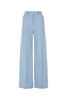 Fendi FF Logo Embroidered Wide-Leg Trousers