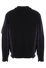 Sacai Panelled Crewneck Knit Sweater