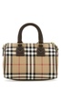 Burberry Checked Mini Bowling Bag