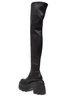 Casadei Round-Toe Thigh-High Platform Boots