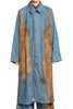 Uma Wang Faded Effect Denim Long Coat