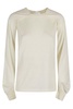 Helmut Lang Shrug Cut-Out Detailed Crewneck Jumper