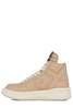 'Converse - Turbowpn' Beige Sneakers High Top in Leather Man