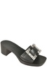 Sergio Rossi Sr Jelly Slip-On Buckled Mules