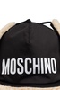 Moschino Logo Printed Earflap Hat