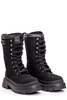 Chiara Ferragni Round-Toe Lace-Up Boots