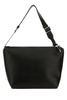 Jw Anderson Woman Black Leather Jwa Corner Bag Crossbody Bag