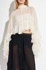 Chloé High-Low Ruffled Blouse