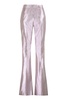 Genny Metallic Effect Flared Trousers