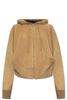 Loewe Draped Zip-Up Drawstring Hoodie