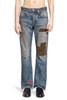 Kids Rich Depressed Patchwork Distressed Flared Jeans