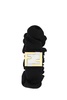 Fendi Woman Stainless Steel And Black Nylon Fendimania Baguette Watch