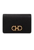 Ferragamo Gancini Plaque Card Holder