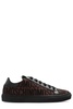 Moschino Monogrammed Lace-Up Sneakers