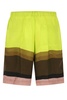 Dries Van Noten Color Block Drawstring Shorts