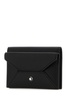 Montblanc Logo Plaque Foldover Top Wallet