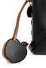 Stella McCartney Frayme Logo-Charm Bucket Bag