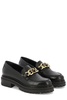 Pinko Chain-Detailed Round Toe Loafers