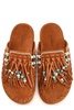 Alanui Fringe Detailed Slip-On Flat Shoes