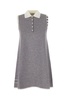 Thom Browne Sleeveless Knitted Mini Dress