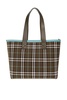 Burberry Medium London Vintage Checked Top Handle Bag