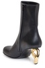 JW Anderson Zipped Mid-Heeled Boots