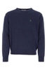 Vivienne Westwood Orb-Embroidered Crewneck Knitted Jumper