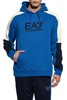 Ea7 Emporio Armani Logo Printed Drawstring Hoodie