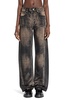 Alexander Wang Logo Embossed Balloon Jeans